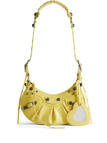 Balenciaga - Le Cagole XS shoulder bag - women - Lambskin - One Size - Yellow