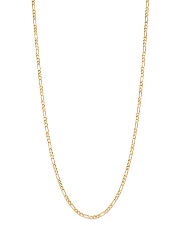 Bloomingdale's Fine Collection 14K Yellow Gold Figaro Chain Necklace, 18 - Exclusive