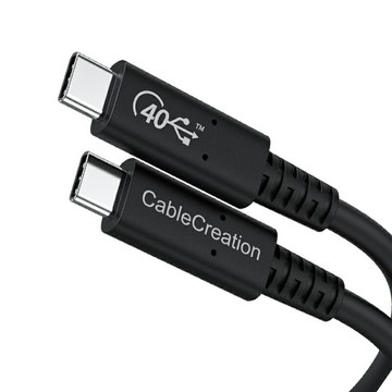 CableCreation Type-C公對公傳輸線 USB4 Gen3 40Gbps Thunderbolt 3