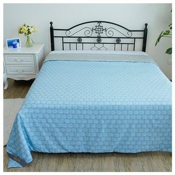 海夫健康生活館南良h&h 石墨烯沁涼凍感能量被 tiffany藍(150x200cm)