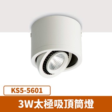 LED 太極吸頂筒燈 F27-KS5-5601