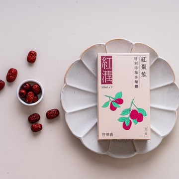 紅棗飲 7入_紅棗黑棗多醣體 紅潤亮麗