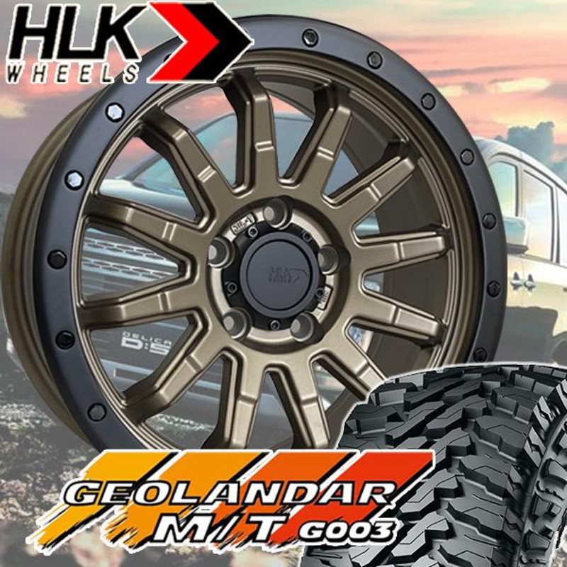 デリカ D5 RAV4 CX5 アルファード 三菱 マツダ トヨタ ヨコハマタイヤ ジオランダー MT G003 215/70R16 新品 16インチ  タイヤホイール 4本セット | LINEショッピング