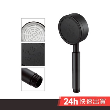 EZmakeit 304LPTOBK 304不鏽鋼增壓過濾蓮蓬頭 磨砂烤漆 增壓蓮蓬頭 淋浴蓮蓬頭 花灑 省水蓮蓬頭