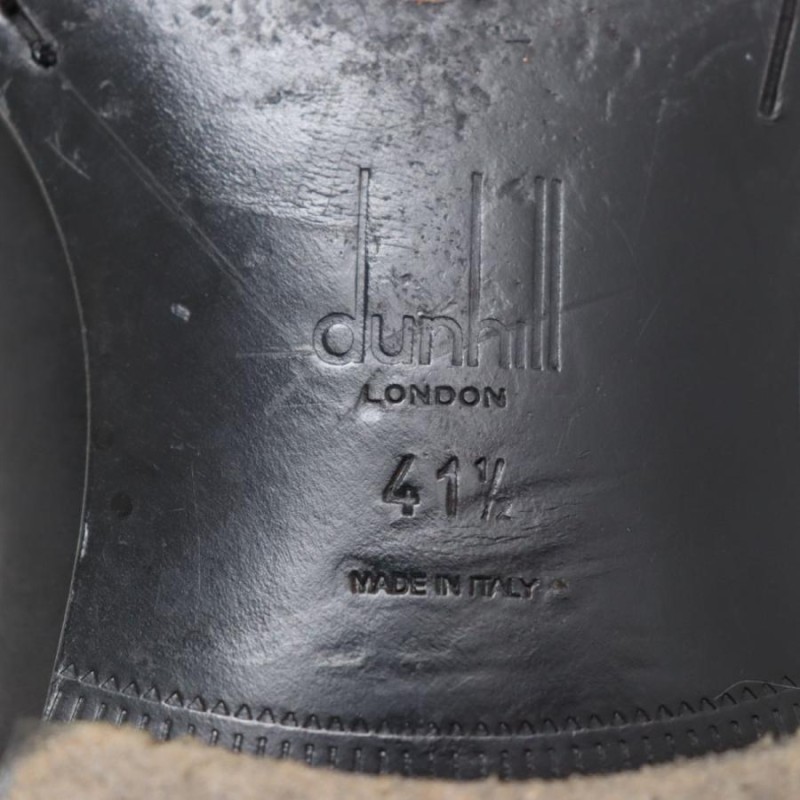 ドンドン見直し】美品◇dunhill LONDON ダンヒルロンドン プレーントゥ