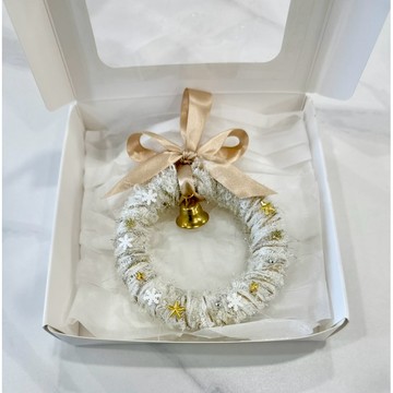 Chanel 香奈兒手作聖誕花圈 吊飾 掛飾 現貨