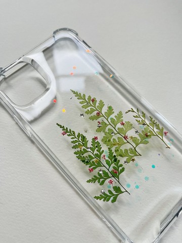 聖誕樹 押花 手機殼 禮物 IPhone 15 pro