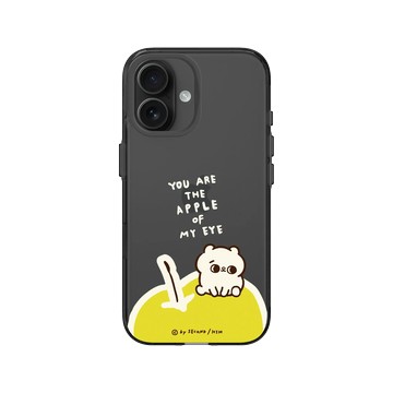 iPhone 16 Clear (相機按鈕) 酷墨灰 - 爽爽貓 Song Song Meow by SECOND - 你是我的寶