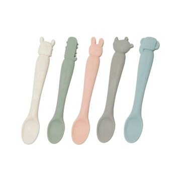Loulou Lollipop 動物造型 矽膠餵食湯匙-多款可選