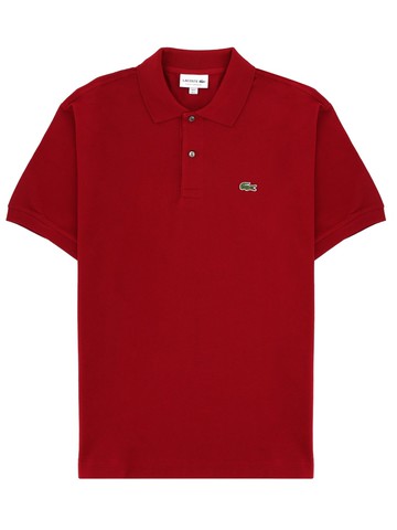 lacoste polo with logo
