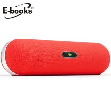 【文具通】E-books D7 高階款雙喇叭NFC藍牙音箱紅 E-EPD092RD【APP滿額下單4%點數(單一帳號最高1000點)】7/31止