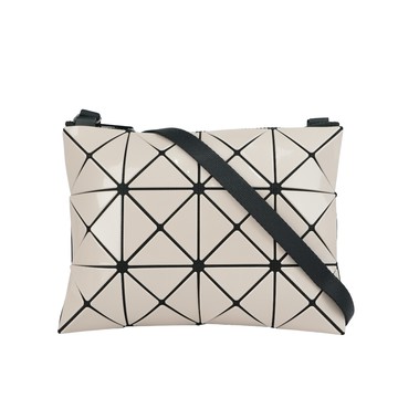 ISSEY MIYAKE BAO BAO LUCENT 3X4 亮面斜背包(杏粉色)