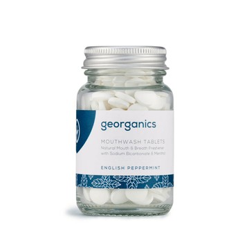 Georganics 純素漱口錠 180錠 2款 英國薄荷