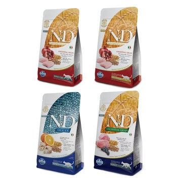 毛豆寵物farmina 法米納 nd lc低穀 貓飼料 1.5kg