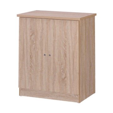 【綠活居】利諾 現代2.6尺二門鞋櫃/收納櫃(三色可選)-78x34x92cm免組