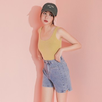 馬卡龍U領針織背心-共6色【KT222616】