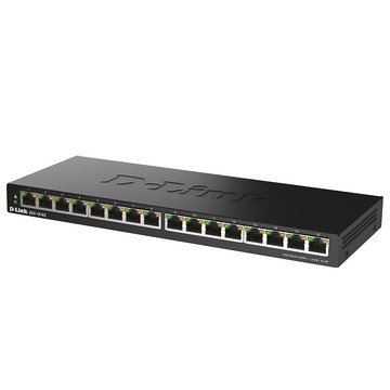 D-Link DGS-1016S 16埠 Gigabit桌上型無網管交換器 昌運監視器