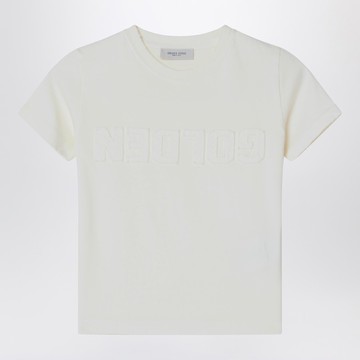 White t-shirt with logo