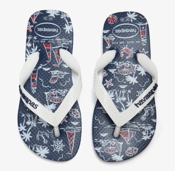 havaianas 哈瓦士 巴西人字拖 男款 Top nautical 帆船 涼鞋 拖鞋 夾腳拖 海灘鞋【南風百貨】