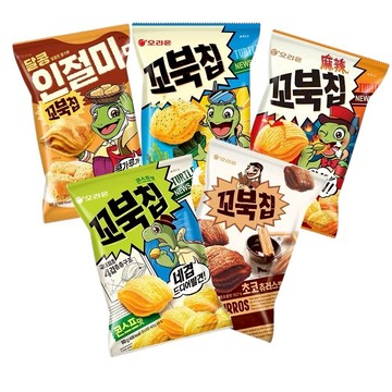 韓國 ORION 好麗友 烏龜餅乾 玉米濃湯 巧克力 海苔 零食 烏龜 餅乾