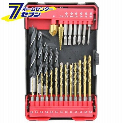 藤原産業 B-Mドリルセット32Pcs SCS-106  [先端工具 ドリルアクセサリ スクリュービット]