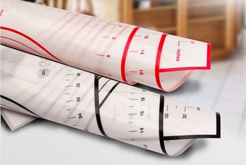 ★快速出貨★附發票~玻纖鉑金矽膠墊披薩墊 揉麵墊 馬卡龍墊DIY製作超薄防滑不沾餐墊