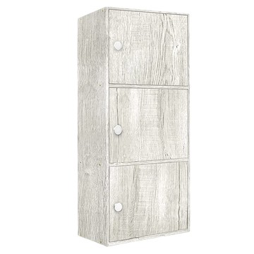 USEFUL DESIGN 悠室屋 門櫃 書櫃 DIY組裝  白橡  42 x 30 x 89cm  3層