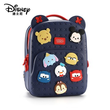 Disney 迪士尼 - 輕潮寶貝洞洞造型背包 - 藍色