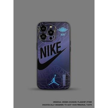 歐美潮牌原創大勾喬丹iPhone16ProMax手機殼鐳射漸變色15Pro適用蘋果14pro高級感時尚個性男13全包防摔保護套