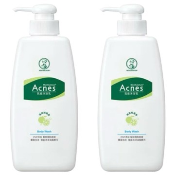 MENTHOLATUM 曼秀雷敦 Acnes 抗痘沐浴乳  清爽柑橘味  600ml  2瓶