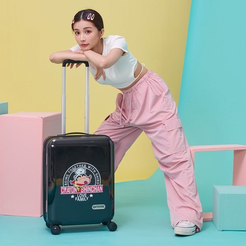 【OUTDOOR】Crayon Shinchan蠟筆小新20吋行李箱-黑色 ODCS23R20BK