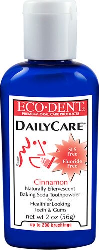 Eco-dent DailyCare Toothpowder Cinnamon 2 oz