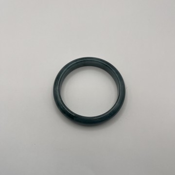 【云綺珠寶】天然A貨翡翠。威料 藍水 紅翡 雪花點點手鐲 / 58.8 /18.7圍 (附台證)