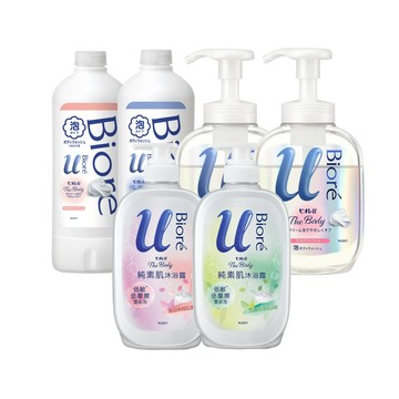 【蝦皮直營】Biore 沐浴露650g/沐浴慕絲540ml/沐浴慕斯補充瓶450ml (多款任選)