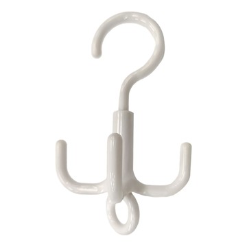 SP SAUCE 四爪360度旋轉帽子腰帶專用掛勾  白色  2個