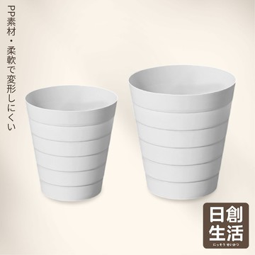 台灣現貨 圓形簡約垃圾桶 6L 9L 紙簍 垃圾桶 收納桶 紙弄 回收桶 整理桶 小垃圾桶 收納整理 垃圾筒 日創生活