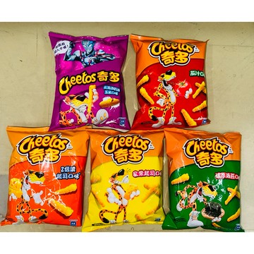 Cheetos奇多118g玉米棒166g派對分享包 特製香辣口味 茄汁 北海道奶油玉米 濃厚海苔 2倍濃起司 家常起司