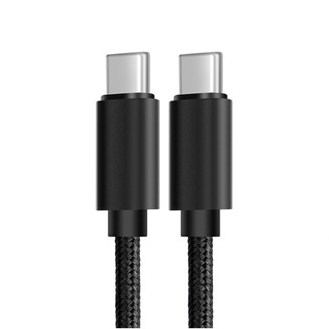 Type C公 - C公 【宅配免運】Type-C to Type-C 60W公對公頭PD數據轉接充電短線-20cm(UCA100S)