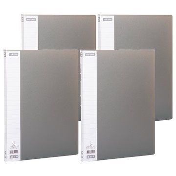 Lan CHYn 連勤牌文具 pp彈簧夾 右上 lc-512-1 gy  灰  4入