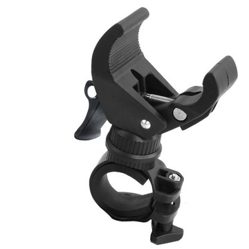 自行車燈架 360度旋轉車架子單車配件手電筒燈座騎行裝備