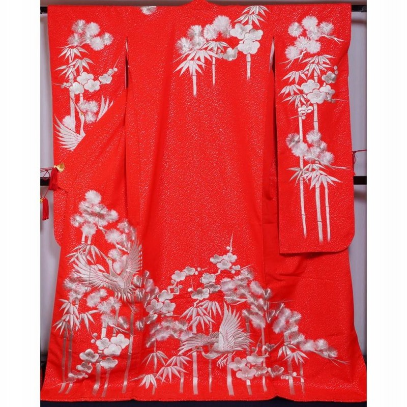 着物裾引き日本舞踊正絹