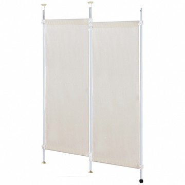 巴塞隆納-頂天立地120公分旋轉式開關門遮布屏風可當防疫隔間屏風