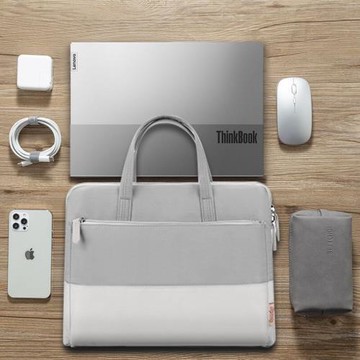 2025新款聯想thinkbook15手提單肩內膽包thinkpad X1筆記本小新air男yoga14s保護套pro16女13電腦包15.6英寸
