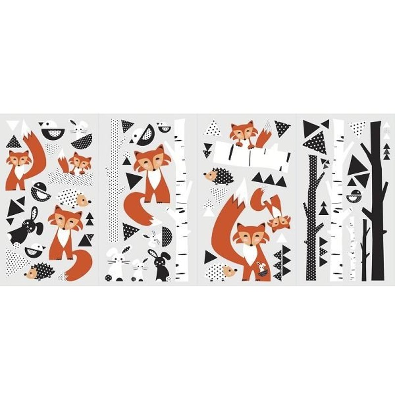 フォックス フォレスト Rmk2721scs ルームメイツ シール ステッカー おしゃれ かっこいい ウォールシール 通販 Lineポイント最大0 5 Get Lineショッピング