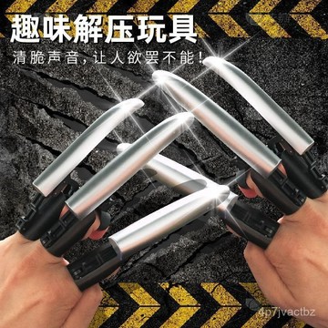 臺灣熱賣🚀機械金剛狼爪手指操控可伸縮狼叔爪武器解壓玩具鋼鐵變形俠童男孩 TRYH