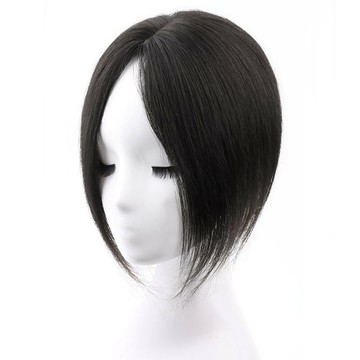 現貨+預購 女真髮髮片補髮塊透氣假髮片輕量假髮免打理隱形增髮量假髮接髮-一片式遮白髮74jg2【獨家進口】【米蘭精品】