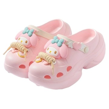 Tongying 室內家居卡通防滑舒適可愛涼拖鞋 ST252590 35/36  23cm  粉紅色