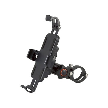 CRUX酷架 BKM-04 機車手機架-手把合金支架+記憶鎖定手機夾【真便宜