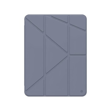 JTLEGEND Youth相機快取透明防摔殼 附Apple Pencil槽  ipad Air 11'' 2024/2025 Air 10.9'' 2022/2020  灰藍色  1個