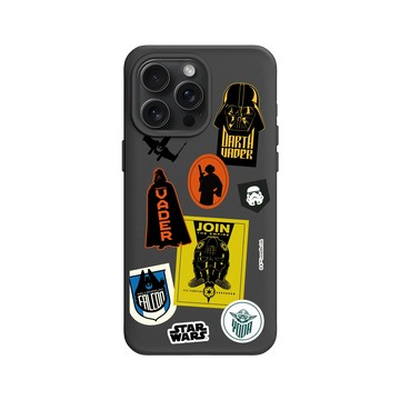 iPhone 15 Pro Max SolidX 黑 - 迪士尼-星際大戰 Star Wars - 星球大戰-貼紙系列